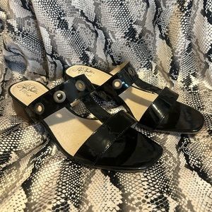 Lifestride Heels Black Sz 9M